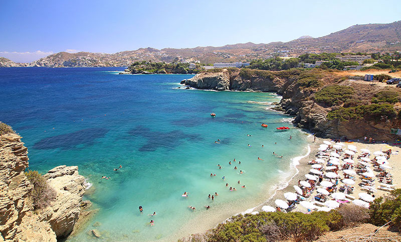 6,2 km from Villa Grande.


Psaromoura Beach is one of the smaller beaches of Agia Pelagia, yet, the most popular one.